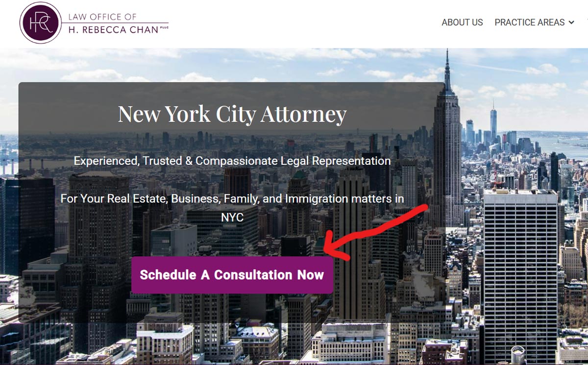 Good call to action for a law firm website