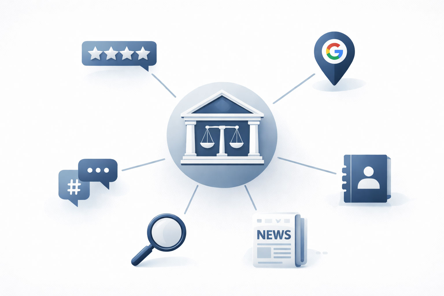 The digital reputation ecosystem for law firms